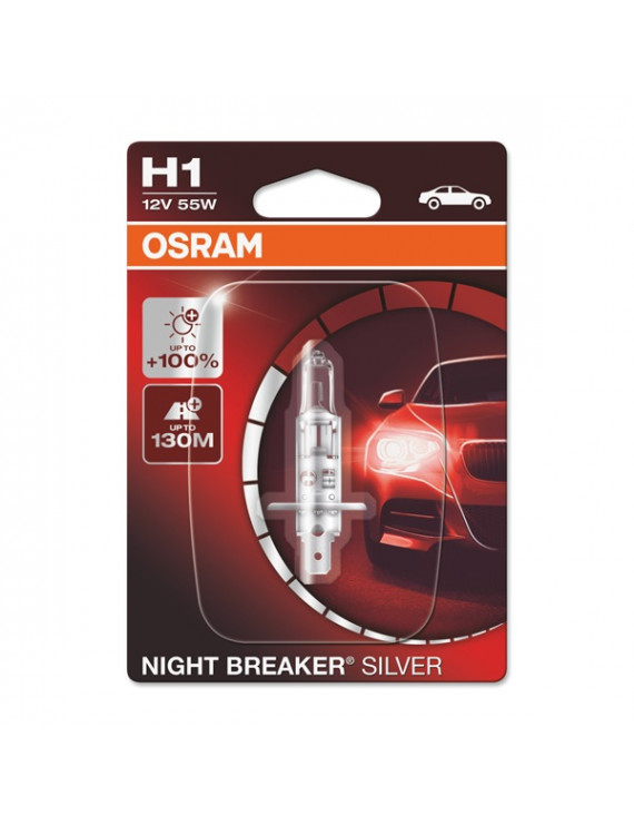 Osram Night Breaker Silver 64150NBS H1/12V/55W/3300K fényszóró