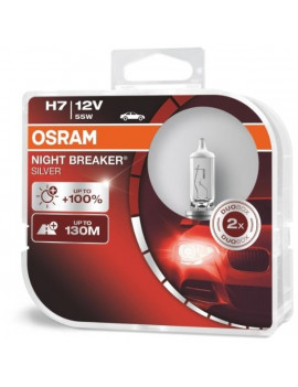 Osram Night Breaker Silver H7/12V/55W/3300K fényszóró