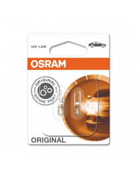Osram Original 2721-02B W2x4,6d/12V/1,2W műszerfal segédizzó