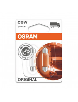 Osram Original 6423-02B C5W/5W/36mm/24V szofita segédizzó