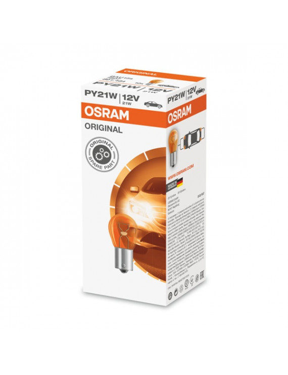 Osram Original 7507-02B PY21W/12V/25W segédizzó