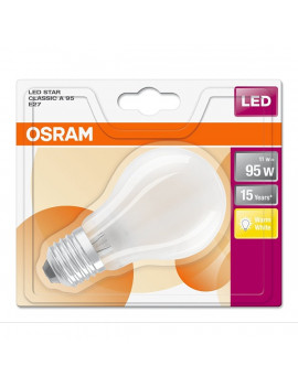 Osram Star opál üveg búra/11W/1521lm/2700K/E27 LED körte izzó