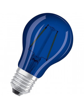 Osram Star üveg búra/2,5W/10lm/3000K/E27/kék LED körte izzó