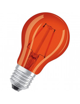 Osram Star üveg búra/2,5W/160lm/1500K/E27/narancssárga LED körte izzó