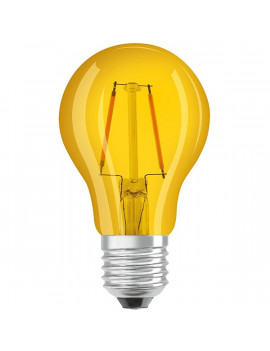 Osram Star üveg búra/2,5W/235lm/2200K/E27/sárga LED körte izzó