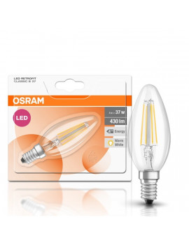 OSRAM LED STAR CL B FIL 40 4,5W/827 E14 filament LED fényforrás