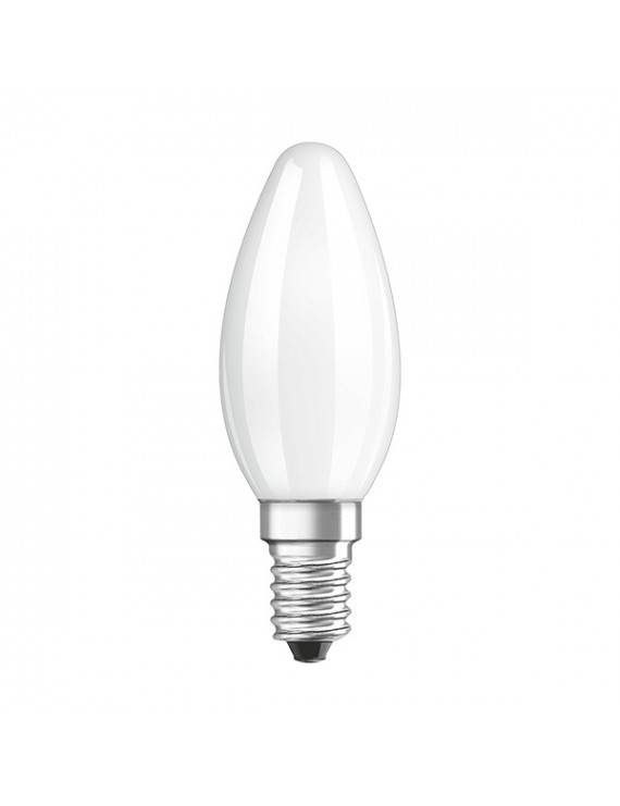Osram Star opál üveg búra/4W/470lm/4000K/E14 LED gyertya izzó
