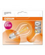 Osram Star átlátszó üveg búra/4W/470lm/2700K/E27 LED kisgömb izzó