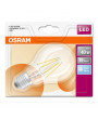 Osram Star átlátszó üveg búra/4W/470lm/4000K/E27 LED körte izzó