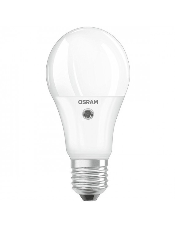 Osram Star+ matt műanyag búra/9W/806lm/2700K/E27/fényérzékelős LED körte izzó