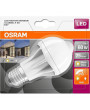 Osram Star+ matt műanyag búra/9W/806lm/2700K/E27/mozgásérzékelős LED körte izzó