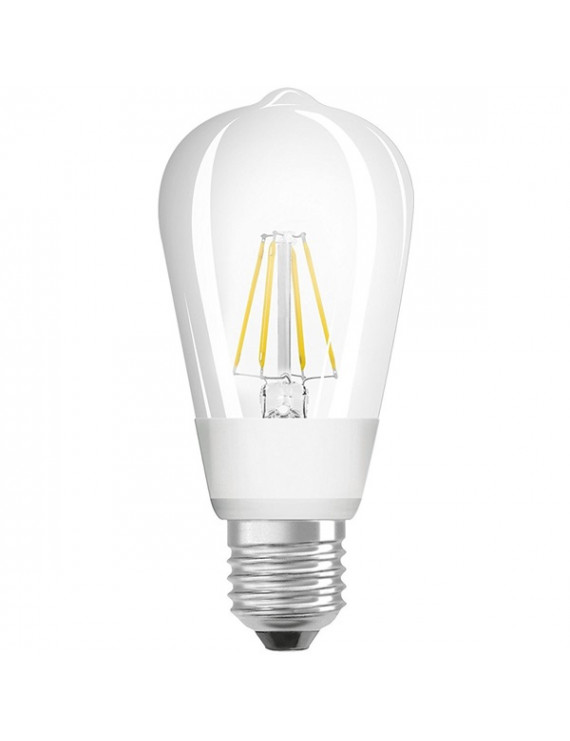 Osram Star+ GLOWdim átlátszó üveg búra/7W/806lm/2700K/E27 LED Edison körte izzó