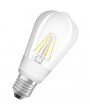Osram Star+ GLOWdim átlátszó üveg búra/7W/806lm/2700K/E27 LED Edison körte izzó