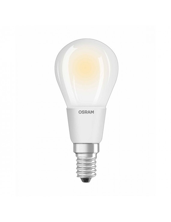 Osram Superstar opál üveg búra/4,5W/470lm/2700K/E14  szabályozható LED kisgömb izzó