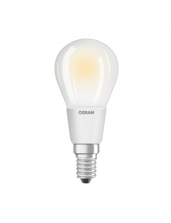 Osram Superstar opál üveg búra/6,5W/806lm/2700K/E14  szabályozható LED kisgömb izzó