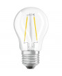 Osram Superstar átlátszó üveg búra/4,5W/470lm/2700K/E27  szabályozható LED kisgömb izzó