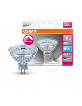 Osram Superstar MR16 üveg ház/5W/350lm/4000K/GU5.3 dimmelhető LED spot izzó