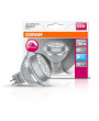 Osram Superstar MR16 üveg ház/7,8W/621lm/4000K/GU5.3 dimmelhető LED spot izzó