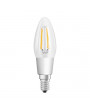 Osram Superstar átlátszó üveg búra/4,5W/827 E14/97mm dimmelhető LED gyertya izzó