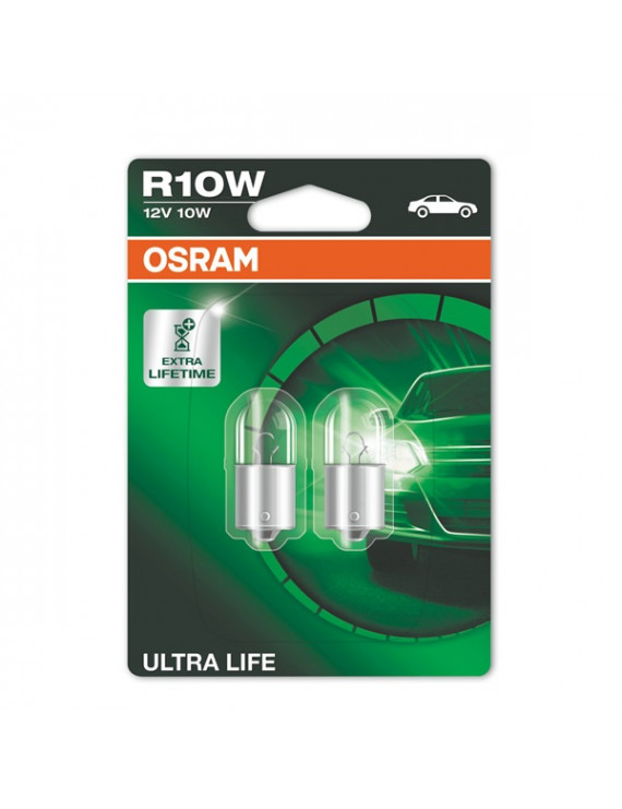 Osram Ultra Life 5008ULT-02B BA15s/R10W/12V/10W segédizzó