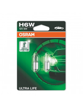 Osram Ultra Life 64132ULT-02B H6W/12V/6W segédizzó