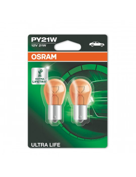 Osram Ultra Life 7507ULT-02B BAU15s/PY21W/12V/21W segédizzó
