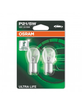 Osram Ultra Life 7528ULT-02B P21/5W6BAY15d/12V/21W segédizzó