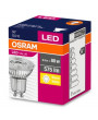 Osram Value PAR16 üveg ház/6,9W/575lm/3000K/GU10/230V/meleg fehér/36fok LED spot izzó