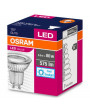 Osram Value PAR16 üveg ház/6,9W/575lm/6500K/GU10/230V/nappali fényű/120fok LED spot izzó