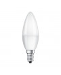 Osram Value opál búra/5,5W/470lm/2700K/E14 LED gyertya izzó