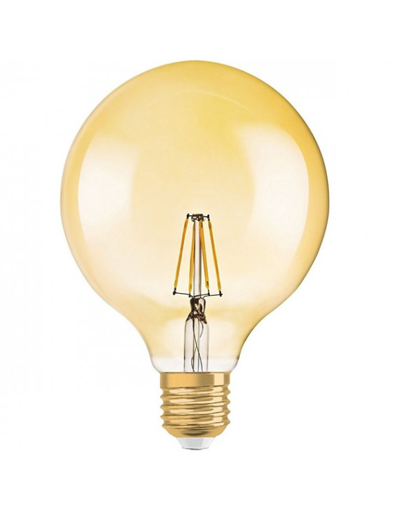 Osram Vintage átlátszó üveg búra/2,8W/225lm/2500K/E27 LED gömb izzó