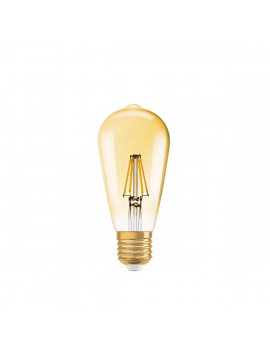 Osram Vintage átlátszó üveg búra/7W/725lm/2500K/E27dimmelhető LED Edison körte izzó