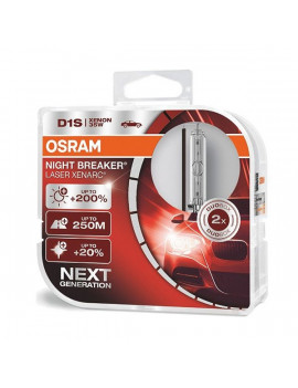 Osram Xenarc Night Breaker Laser 66140XNL-Duobox D1S/85V/35W/4500K duo xenon fényszóró