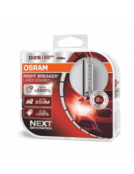 Osram Xenarc Night Breaker Laser 66240XNL-Duobox D2S/35W/4500K duo fényszóró
