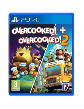 Overcooked 1-2 bundle PS4 játékszoftver
