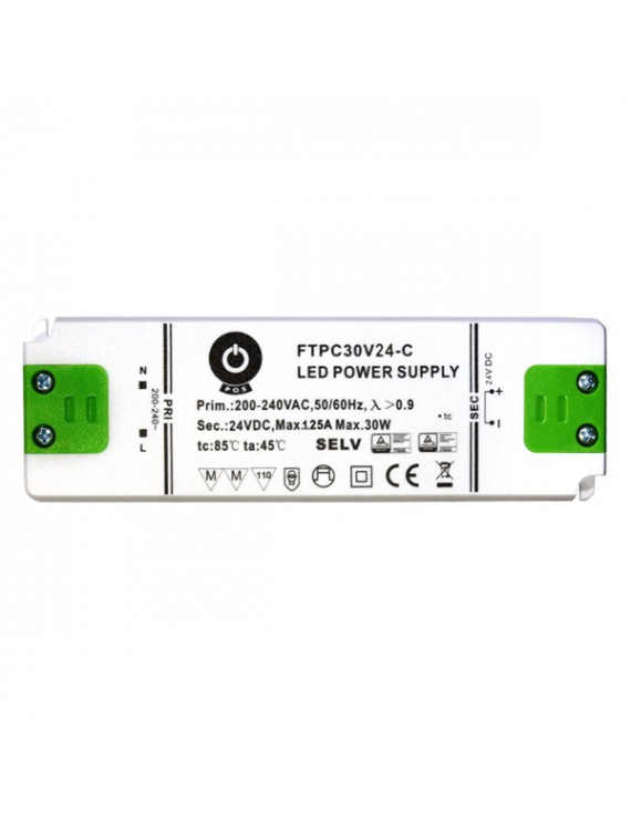 POS POWER FTPC30V24-C 24V/1.25A 30W IP20 LED tápegység