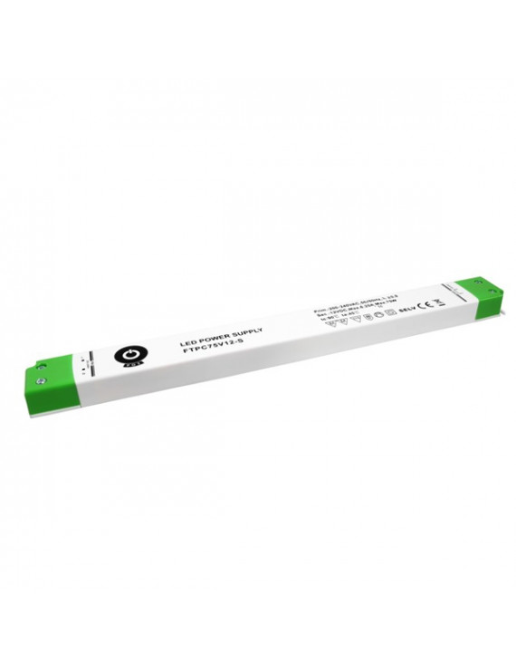 POS POWER FTPC75V12-S 12V/6.25A 75W IP20 vékony LED tápegység