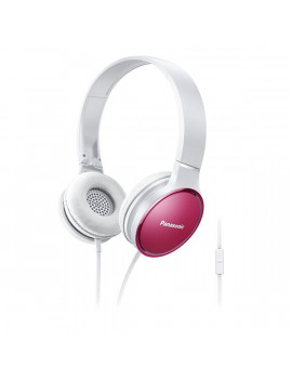Panasonic RP-HF300ME-P mikrofonos fehér-pink fejhallgató
