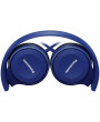 Panasonic RP-HF100ME-A mikrofonos kék fejhallgató