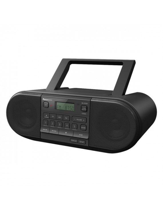 Panasonic RX-D550E-K Bluetooth fekete CD-s rádió