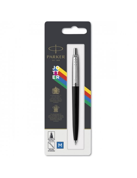 Parker Royal 2096873 Jotter Original BL ezüst klipszes fekete golyóstoll
