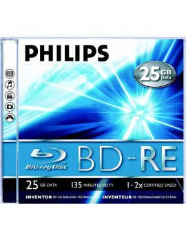 Philips BD-RE25 25Gb 2x újraírható Blu-Ray lemez