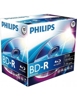 Philips BD-R25 25Gb 6x írható Blu-Ray lemez