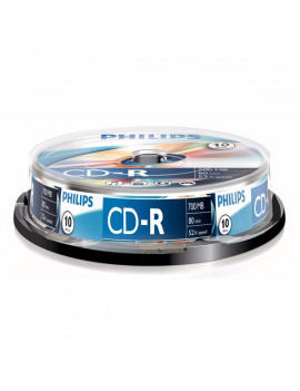 Philips CD-R80CB 52x cake box lemez 10db/csomag