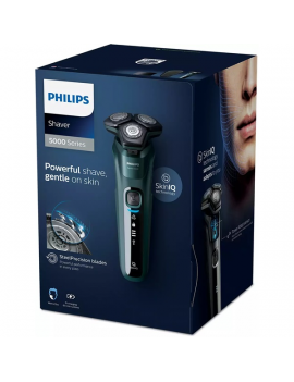 Philips S5584/50 Series 5000 SkinIQ sötétzöld száraz-nedves elektromos férfi borotva