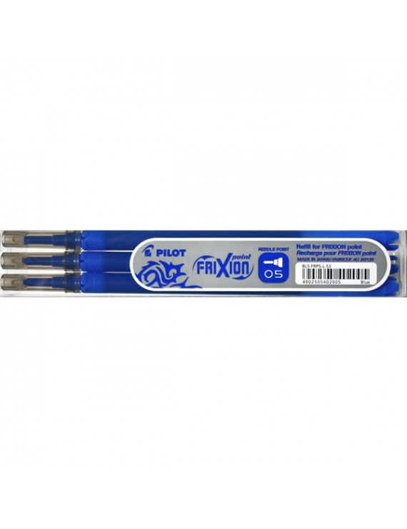 Pilot Frixion Point 0,5mm 3db-os kék rollertoll betét