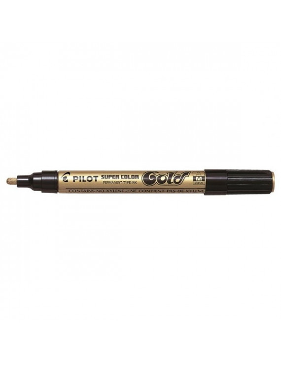 Pilot Super Color EF arany permanent marker
