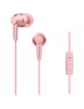 Pioneer SE-C3T-P mikrofonos rózsaszín fülhallgató