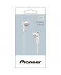 Pioneer SE-C3T-W mikrofonos fehér fülhallgató