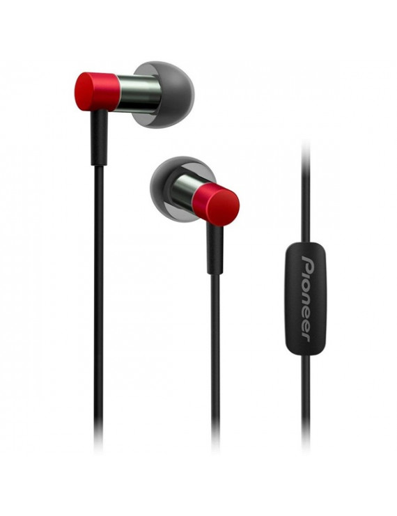 Pioneer SE-CH3T-R Hi-Res mikrofonos piros fülhallgató